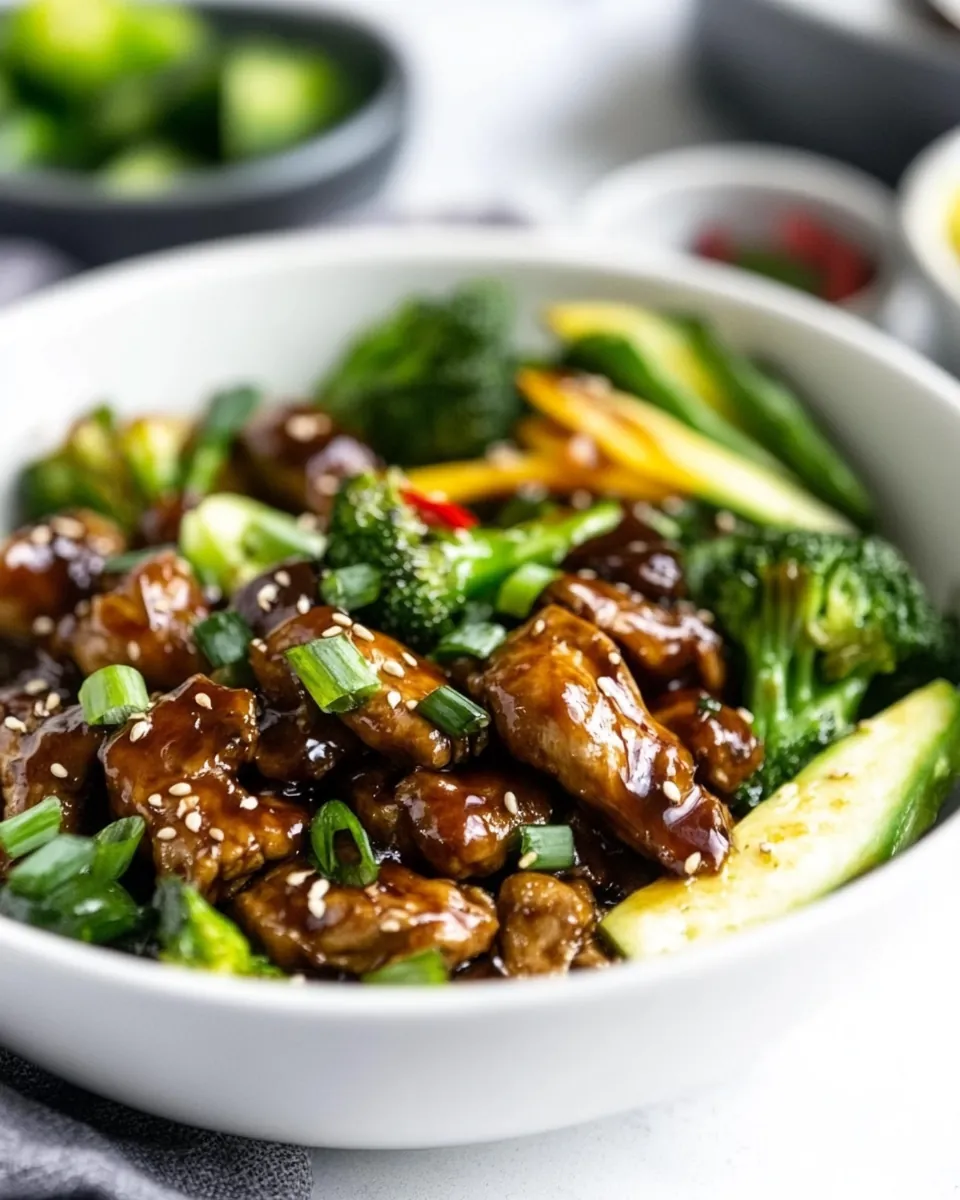 Low Carb Keto Chicken Teriyaki