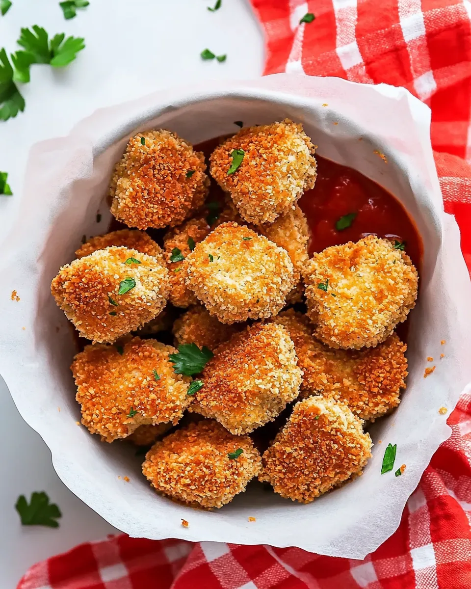 Low Carb Keto Paleo Baked Chicken Nuggets