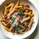 Low FODMAP Pasta Bolognese
