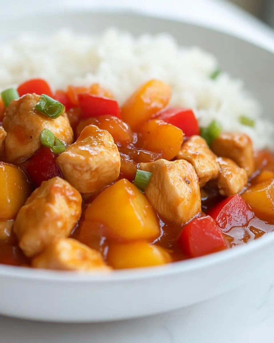 Sweet and Sour Chicken