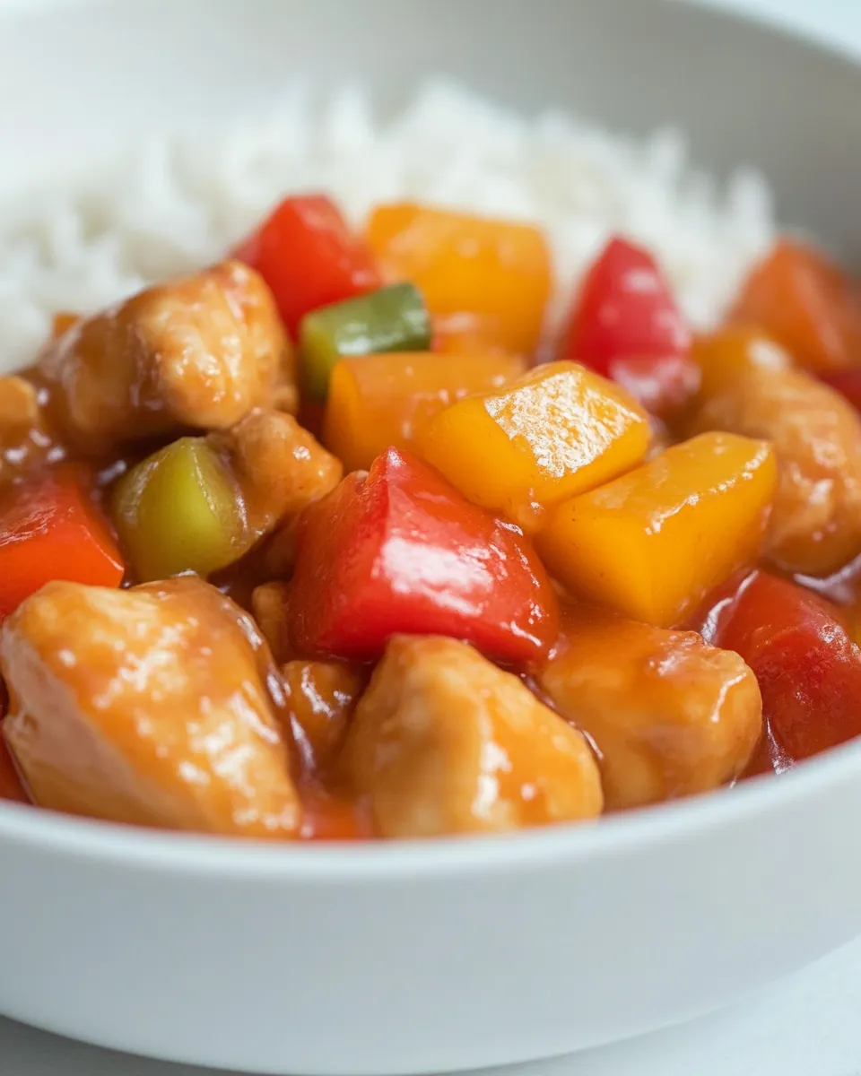 Sweet and Sour Chicken