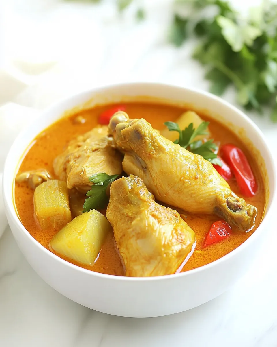 Malaysian Chicken Curry