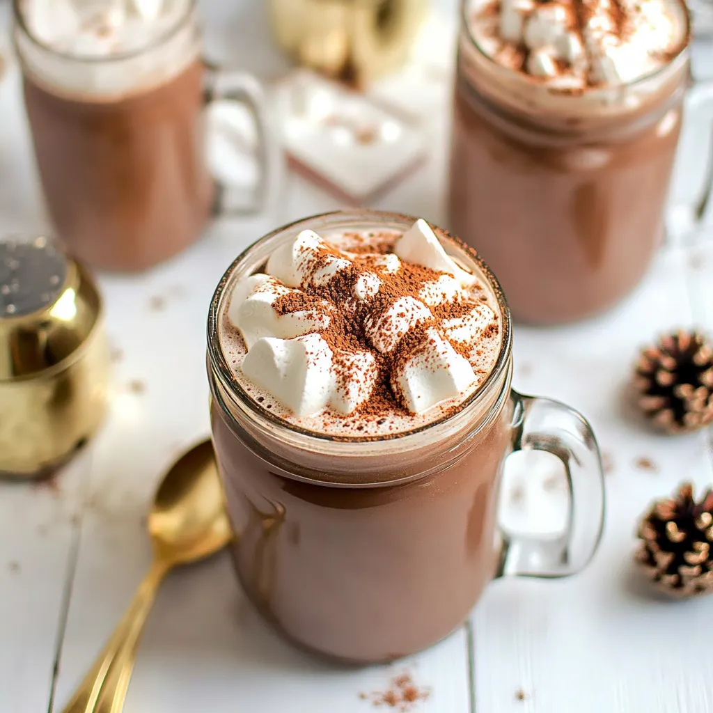 Malted Homemade Hot Chocolate Mix
