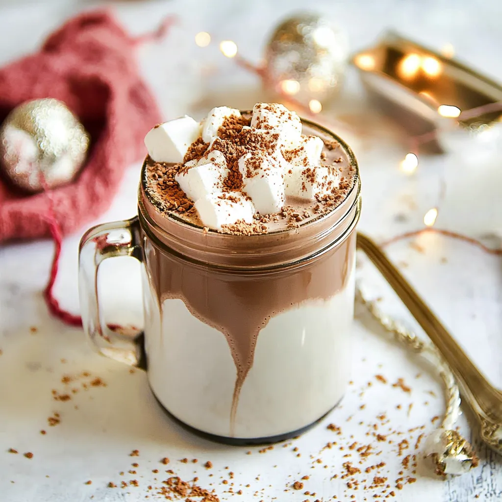 Malted Homemade Hot Chocolate Mix