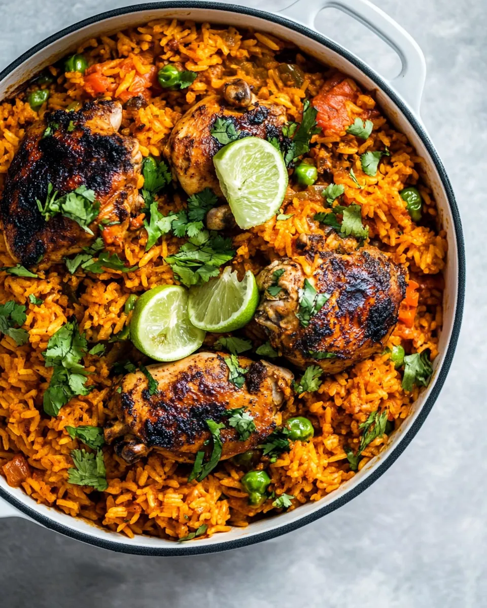 Mama’s Puerto Rican Chicken and Rice