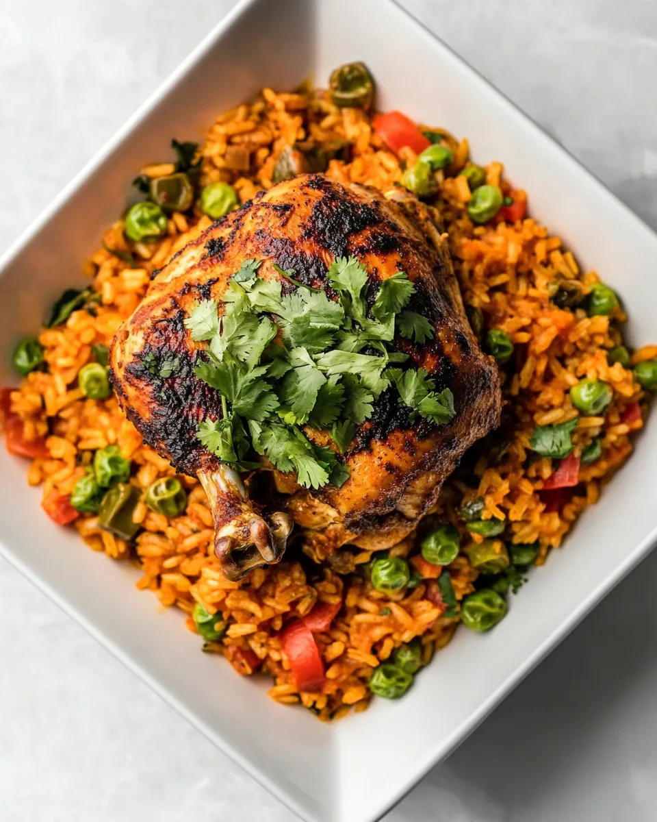 Mama’s Puerto Rican Chicken and Rice