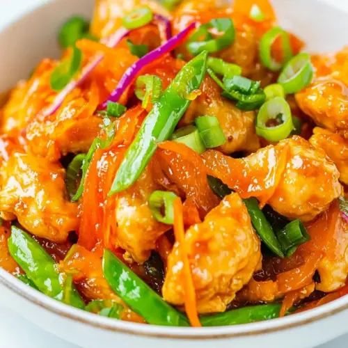 Mandarin Orange Chicken Stir Fry
