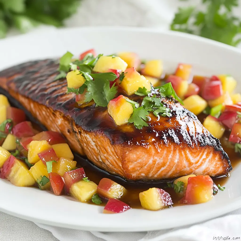 Maple Glazed Salmon