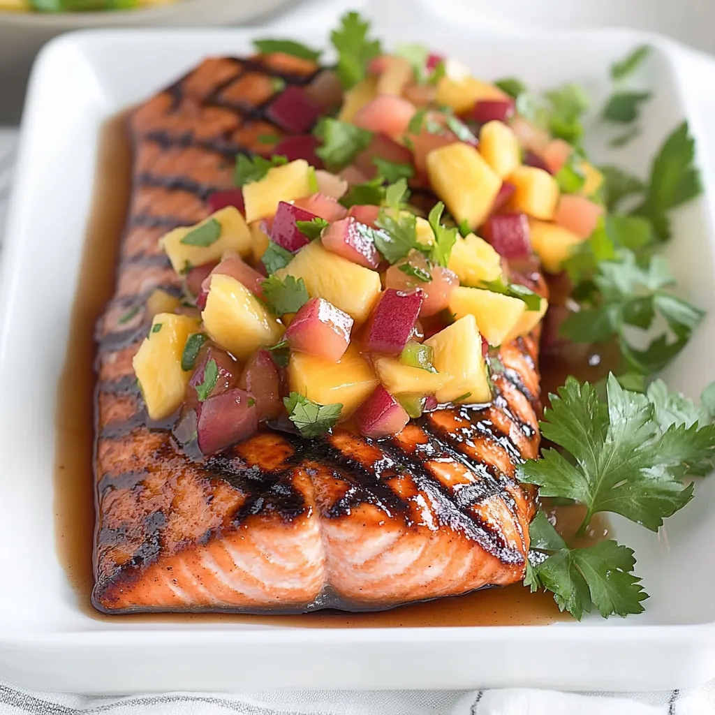 Maple Glazed Salmon