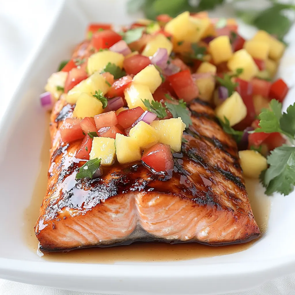 Maple Glazed Salmon