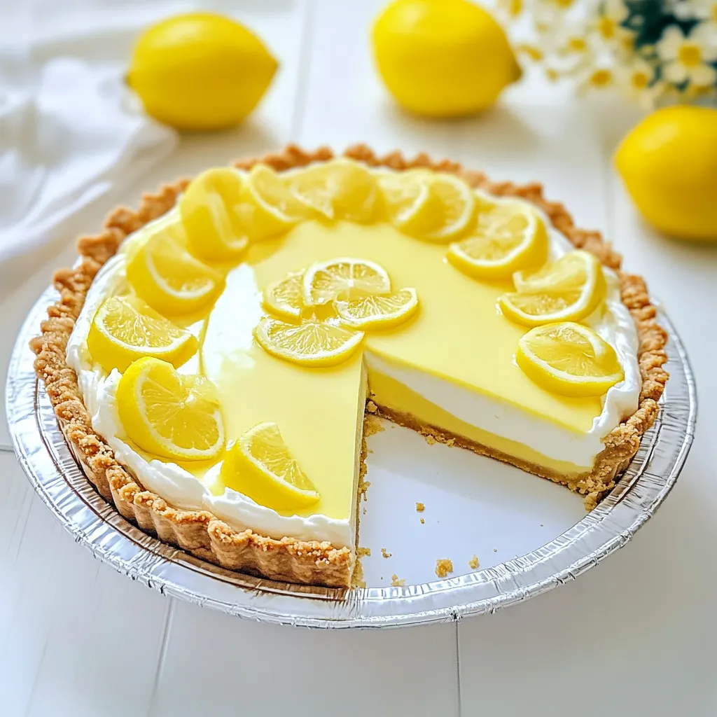 Lemon Cream Cheese Pie