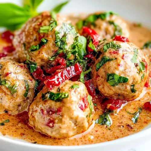 Marry Me Chicken Meatballs