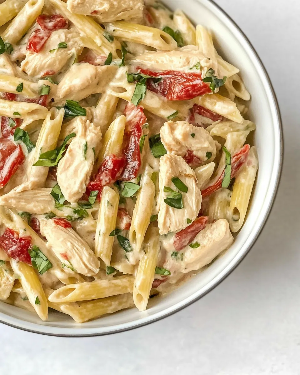 Marry Me Chicken Pasta