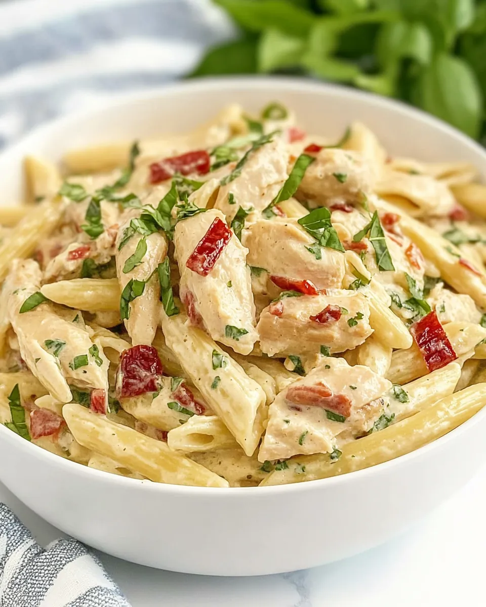 Marry Me Chicken Pasta