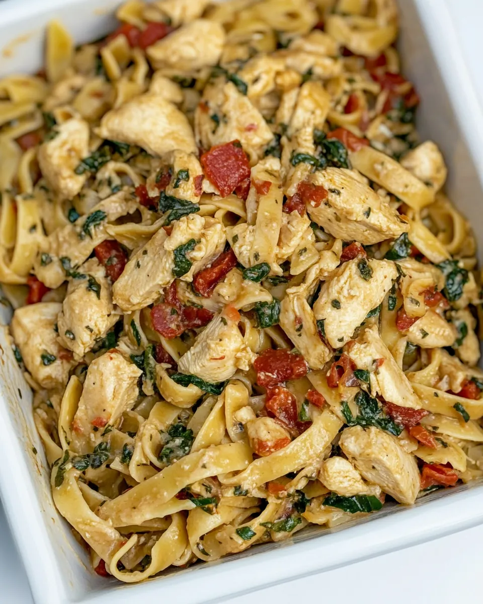 Marry Me Chicken Pasta