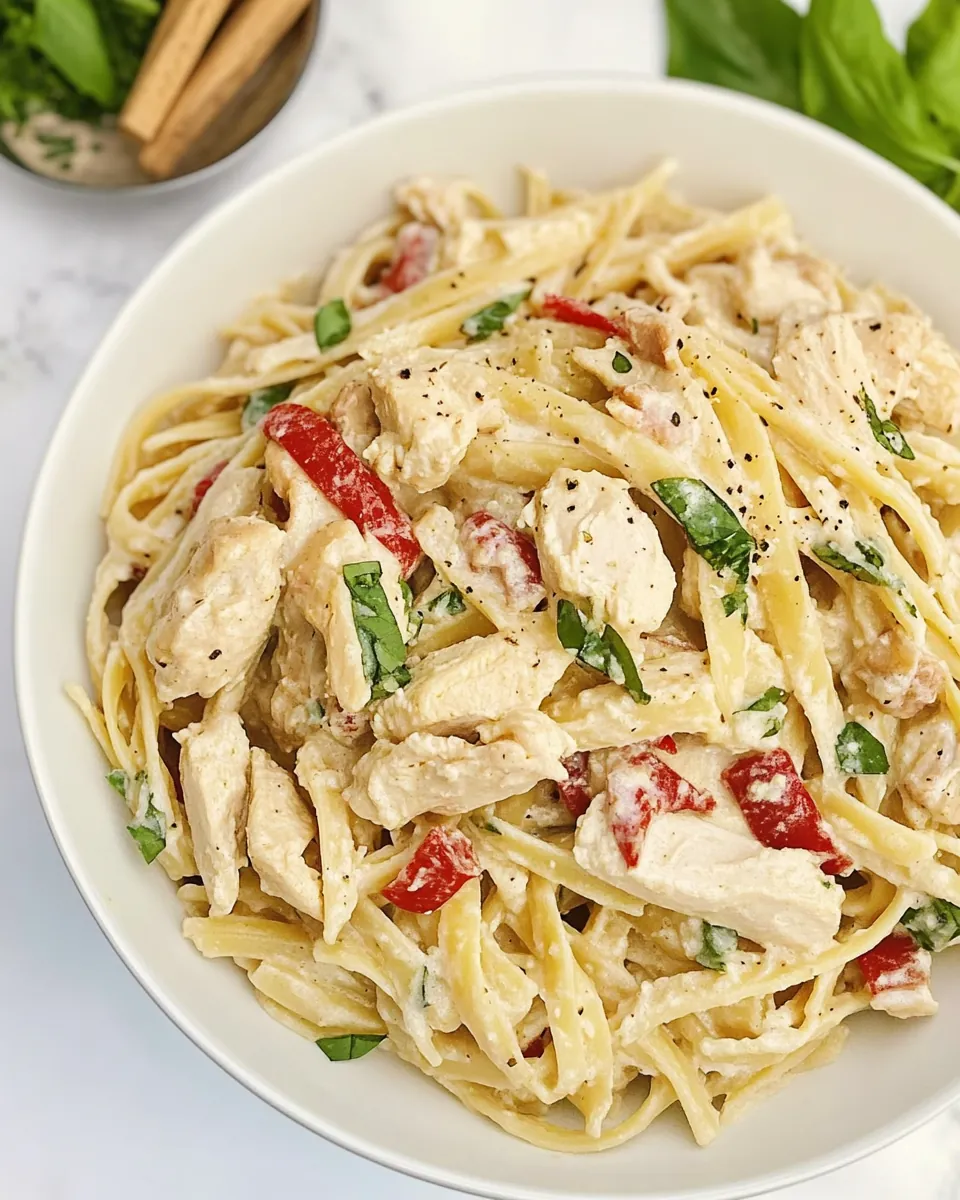 Marry Me Chicken Pasta