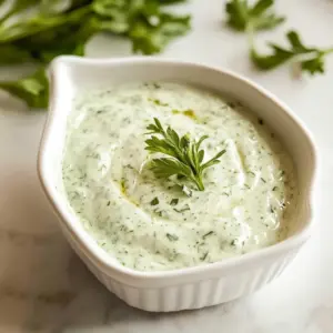 Mayo Free Green Goddess Dressing