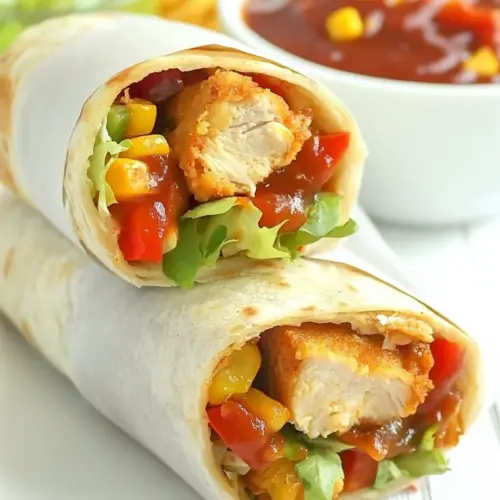 McDonald’s CopyCat Sweet Chili Chicken Wrap