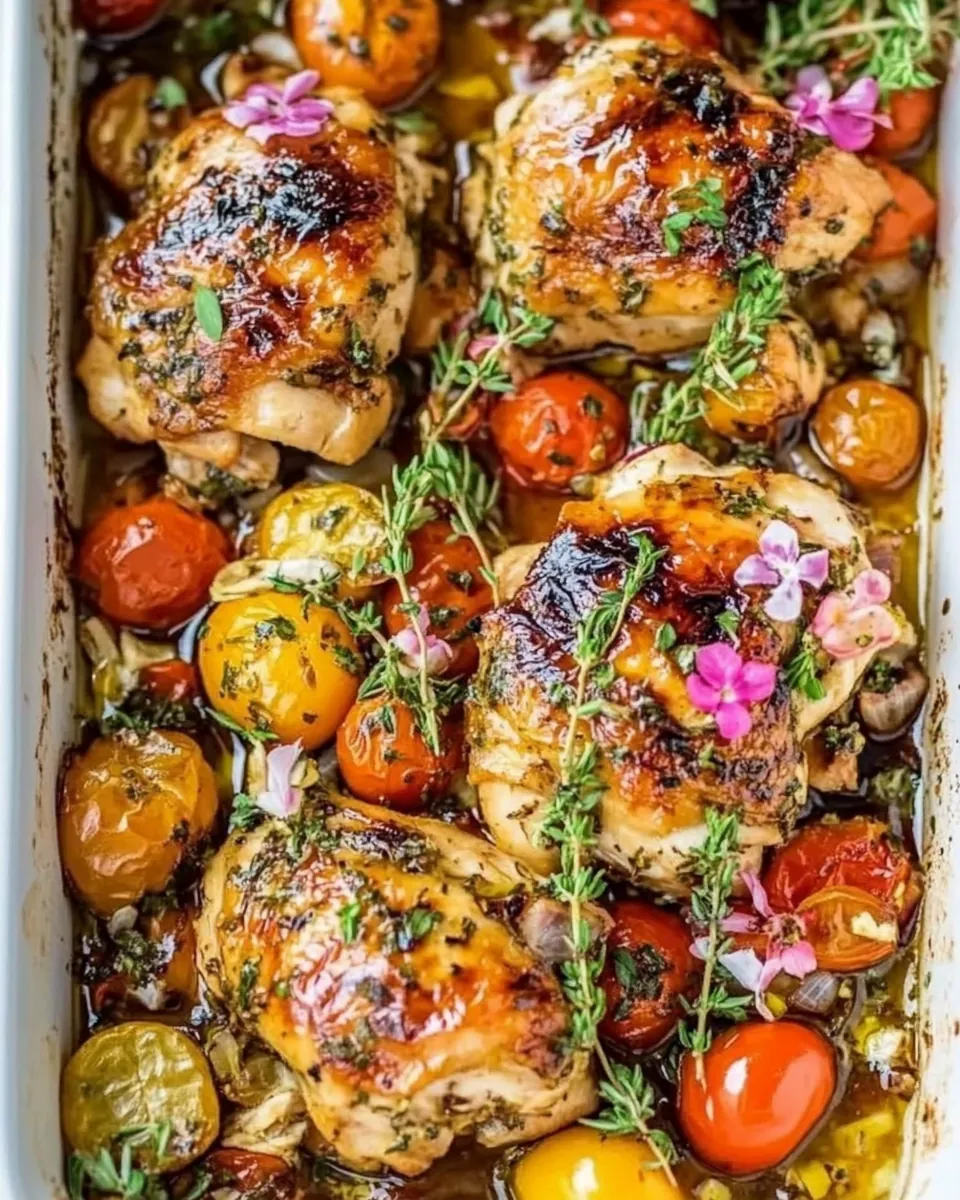Mediterranean Chicken Bake