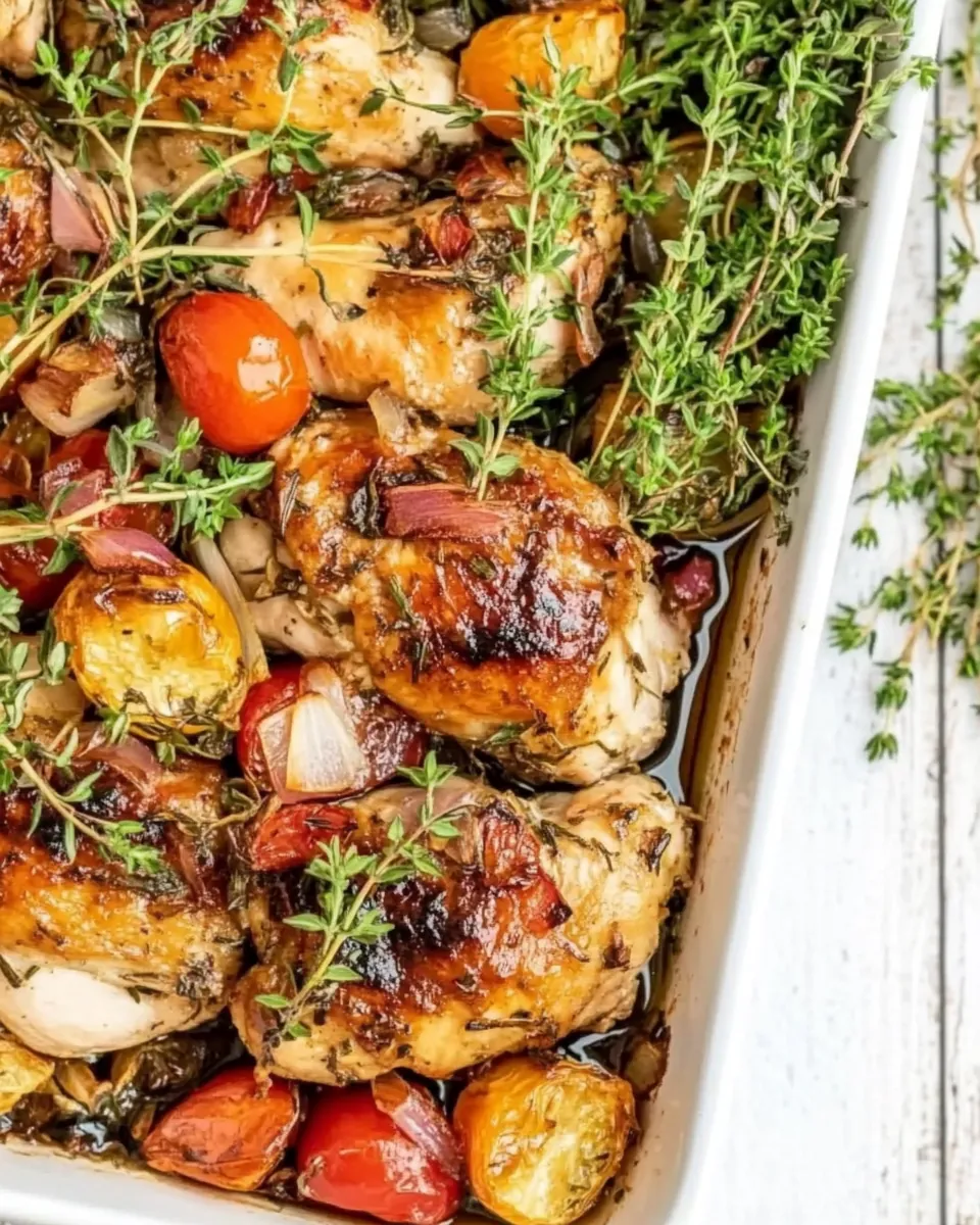 Mediterranean Chicken Bake