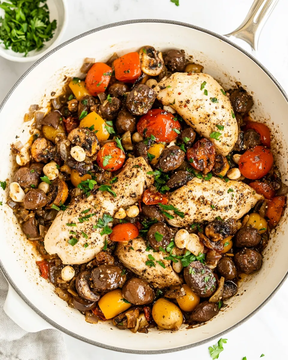 Mediterranean Chicken Skillet