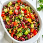 Mediterranean Red Kidney Bean Salad