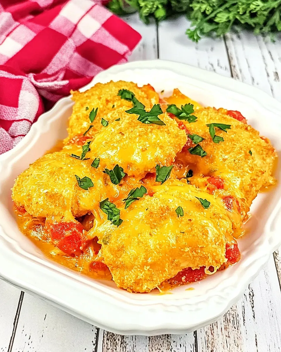 Melt in Your Mouth Pimento Cheese Chicken