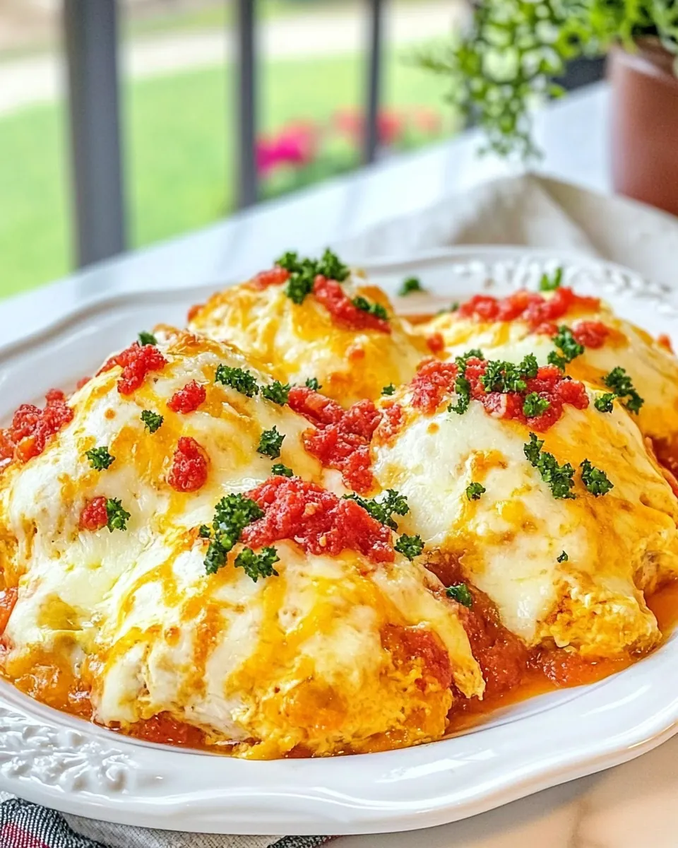 Melt in Your Mouth Pimento Cheese Chicken