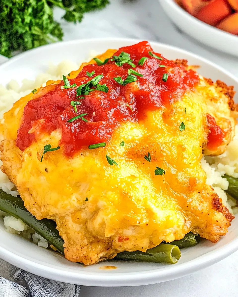 Melt in Your Mouth Pimento Cheese Chicken