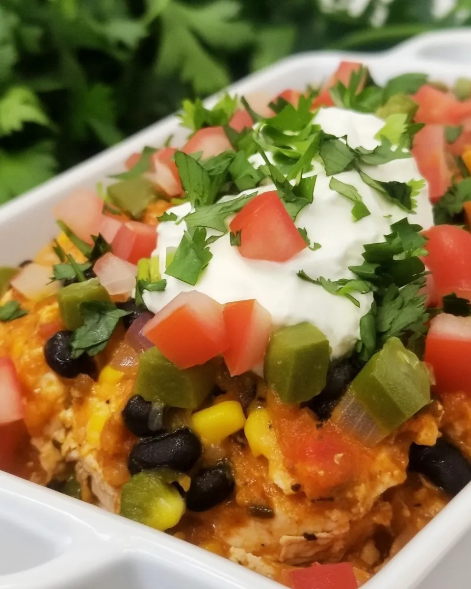Mexican Chicken Bake
