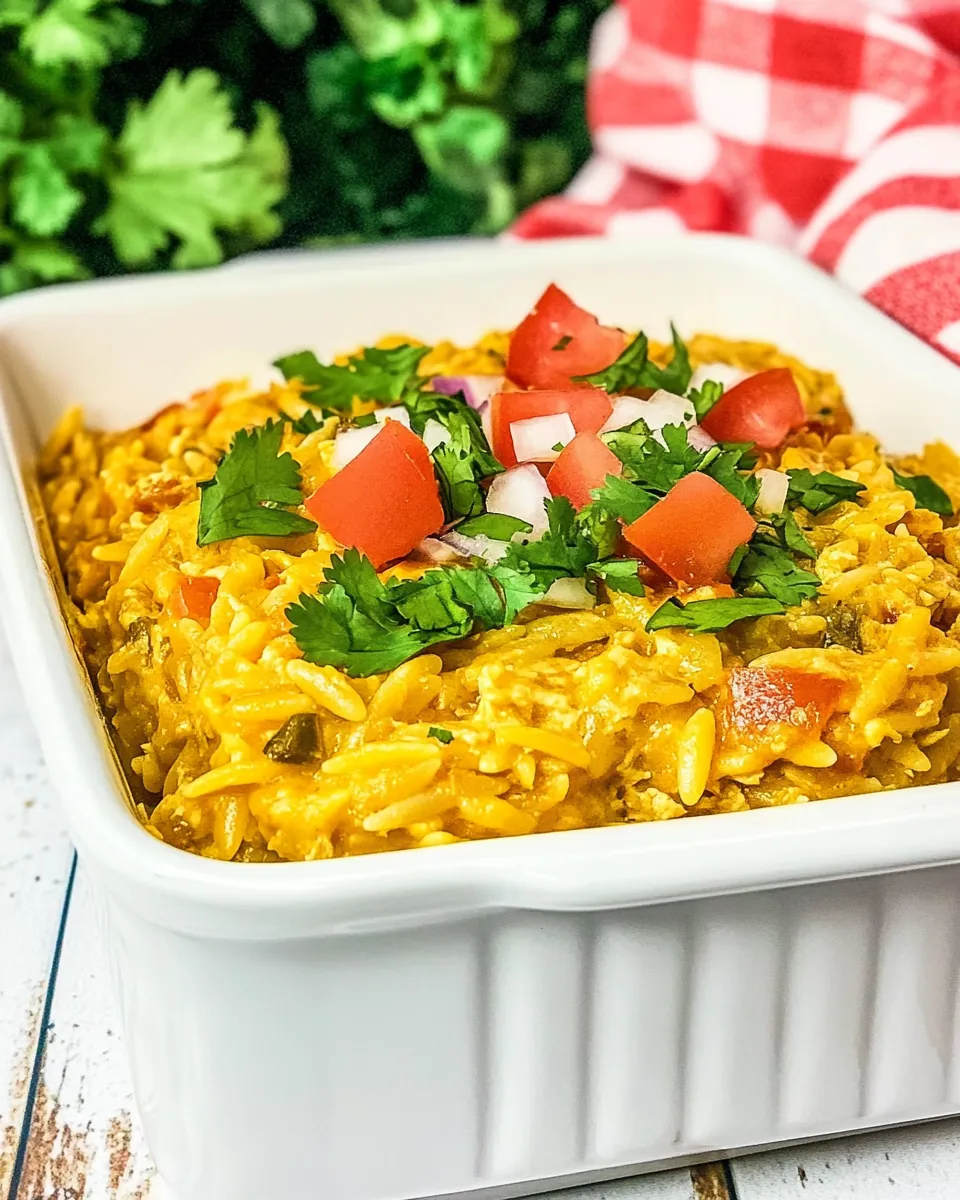 Mexican Chicken Orzo
