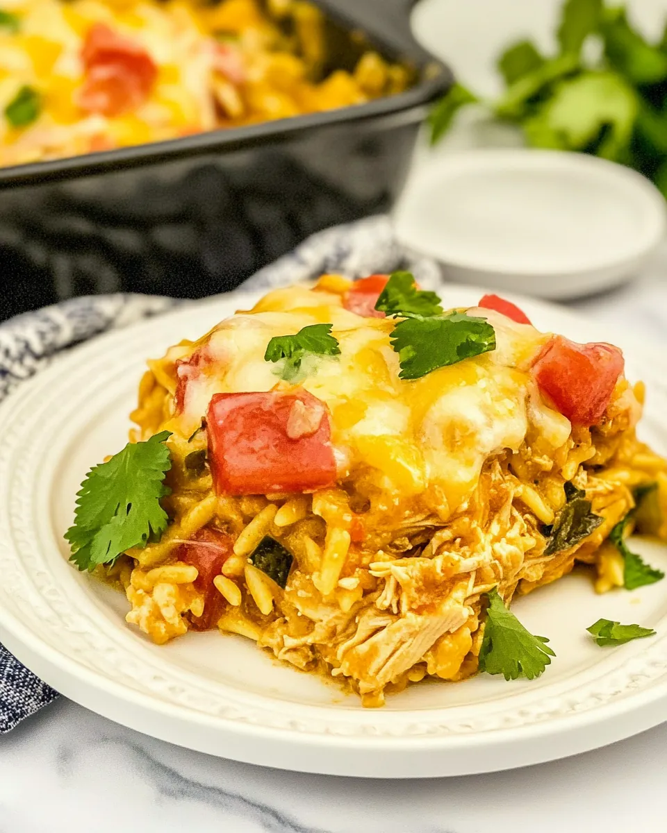 Mexican Chicken Orzo