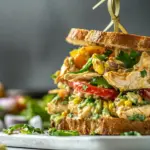Mexican Chicken Salad Sandwiches