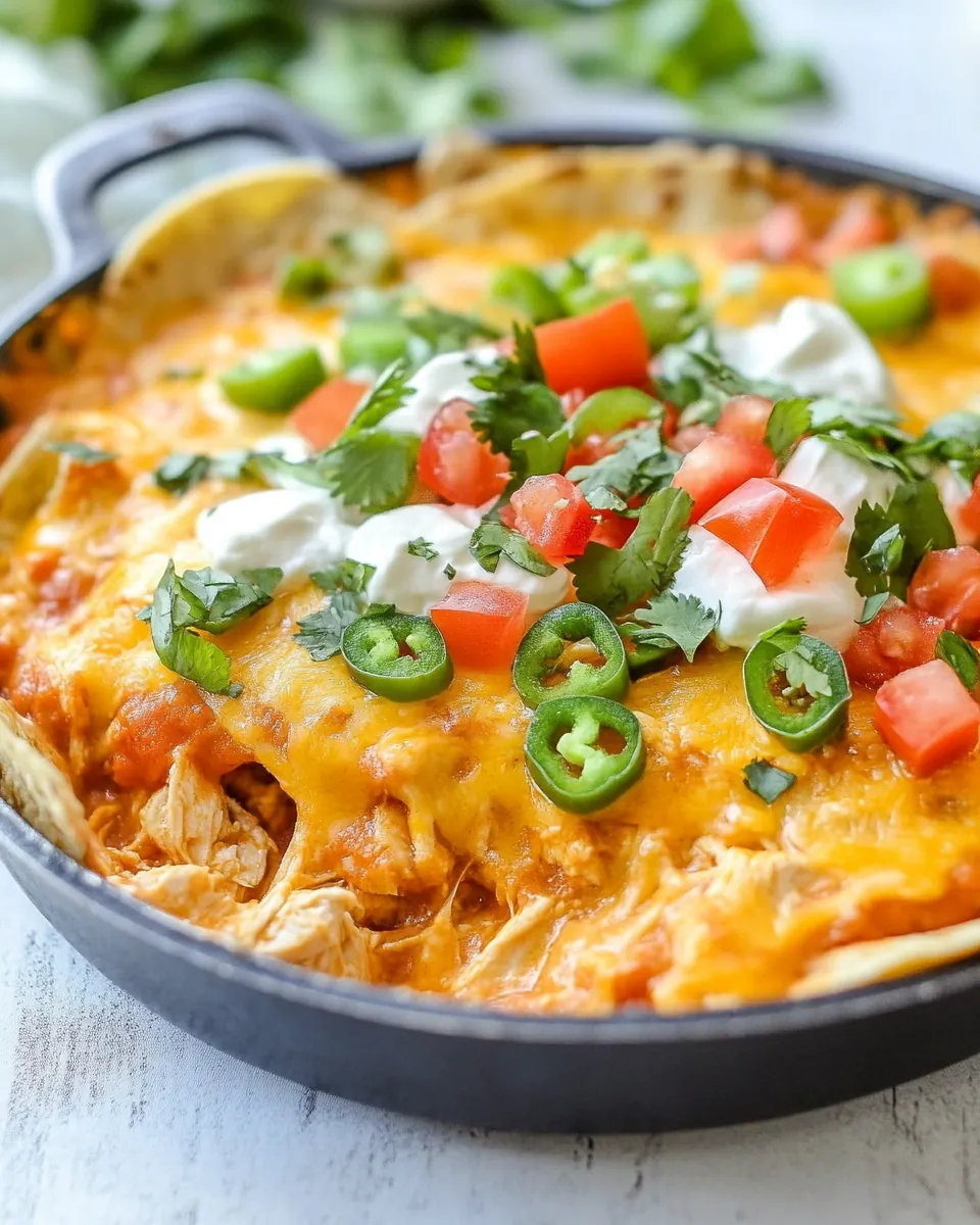 Mexican Chicken Taco Skillet
