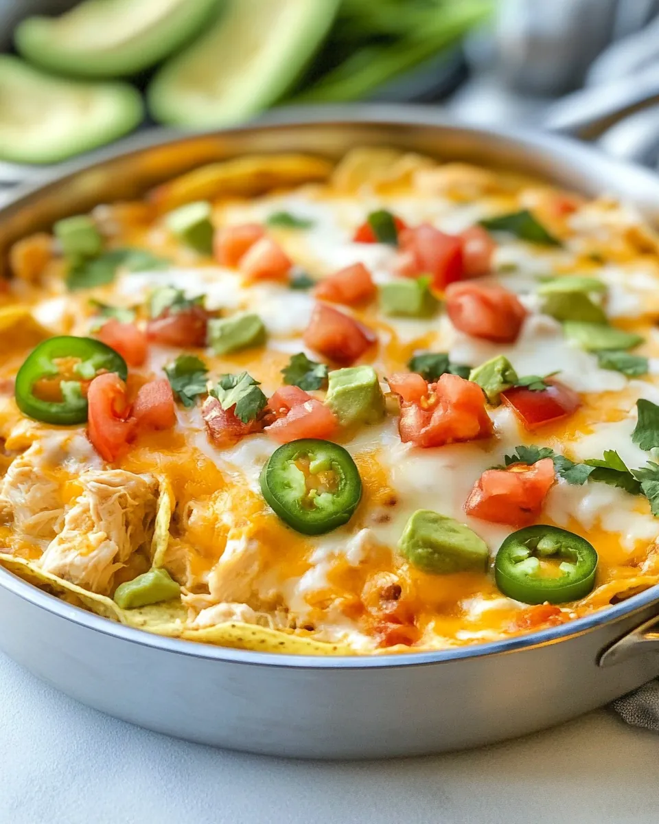 Mexican Chicken Taco Skillet