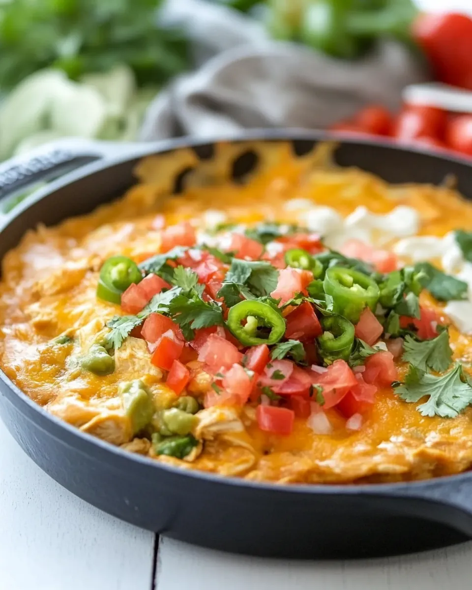 Mexican Chicken Taco Skillet