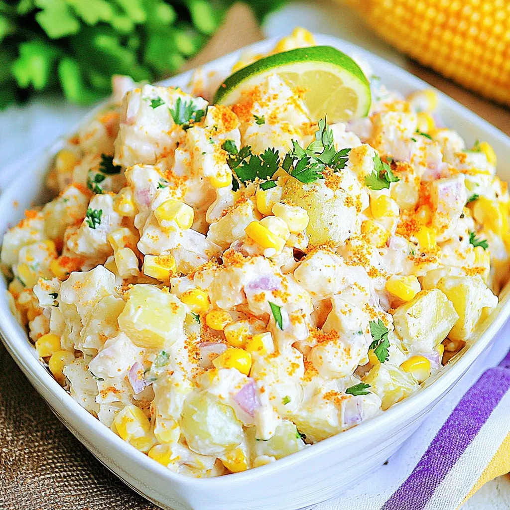 Mexican Street Corn Potato Salad
