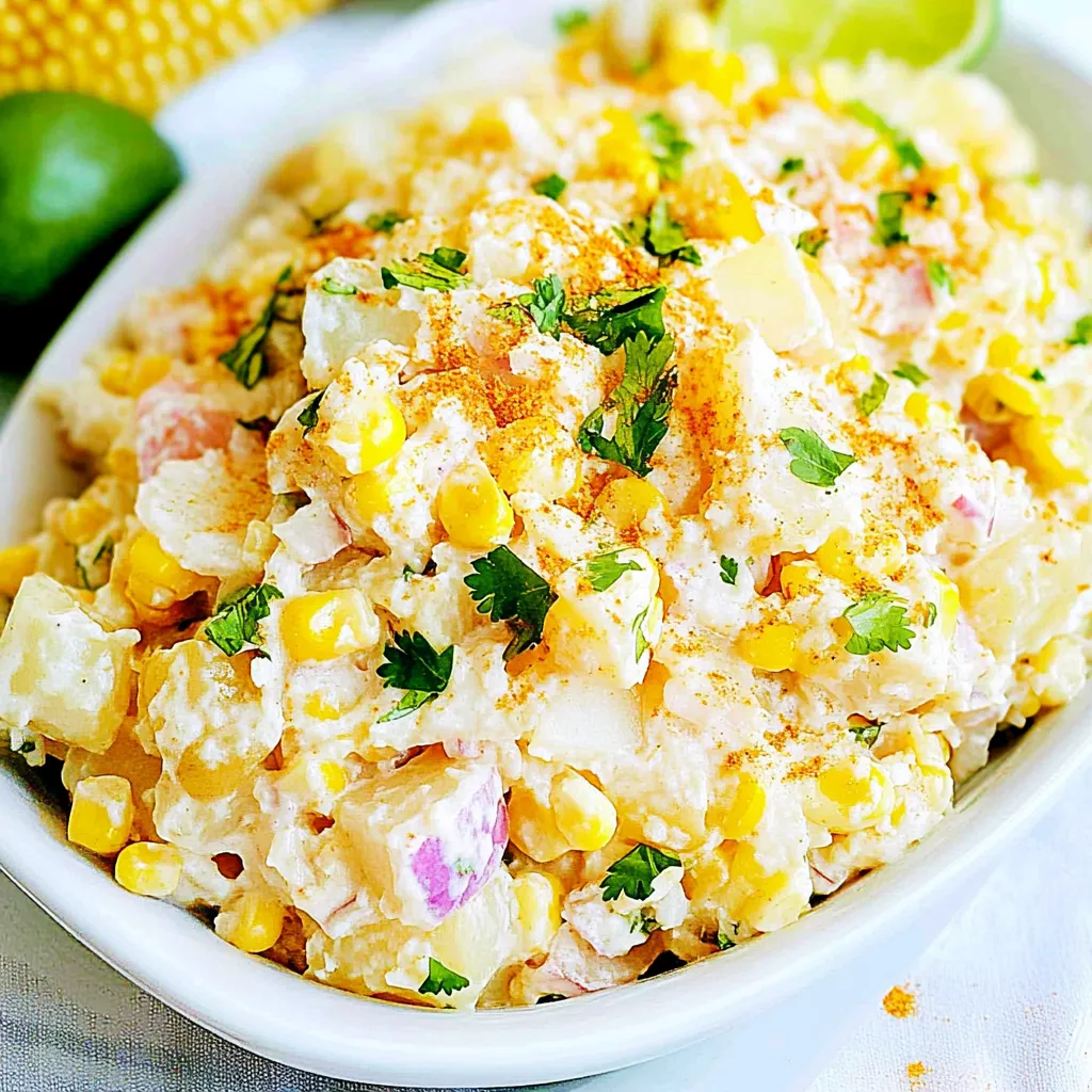 Mexican Street Corn Potato Salad