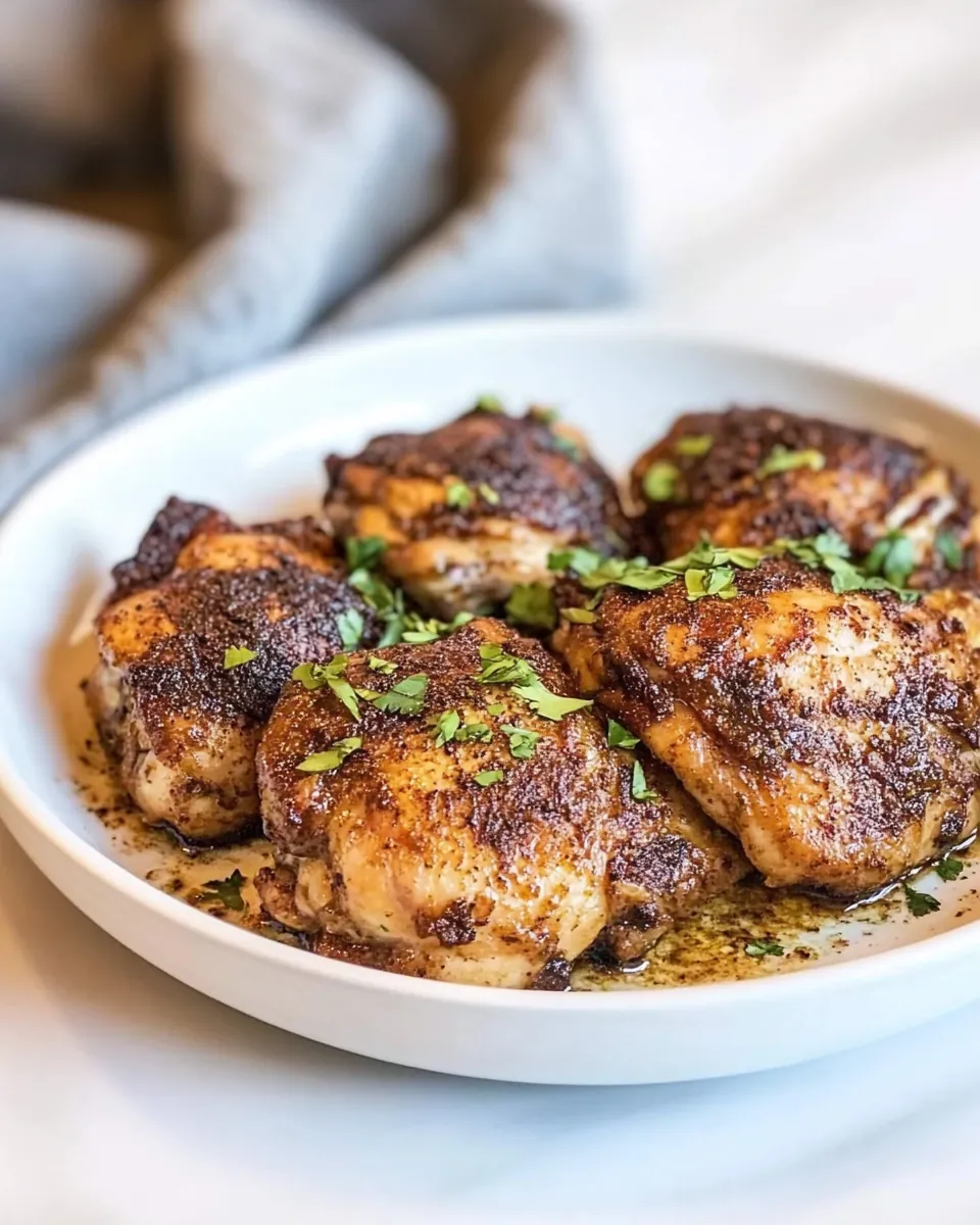 Mexican Style Chicken Thighs