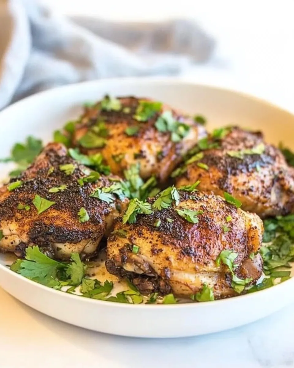 Mexican Style Chicken Thighs