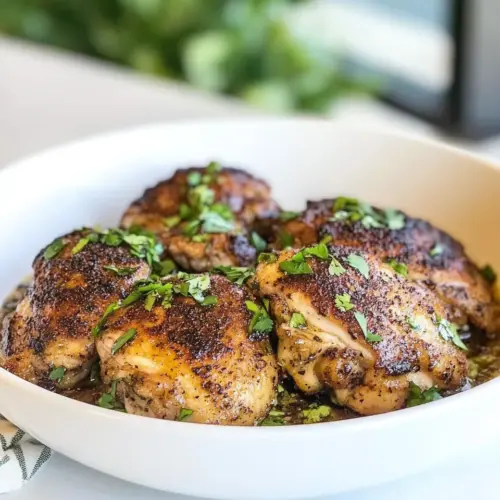 Mexican Style Chicken Thighs