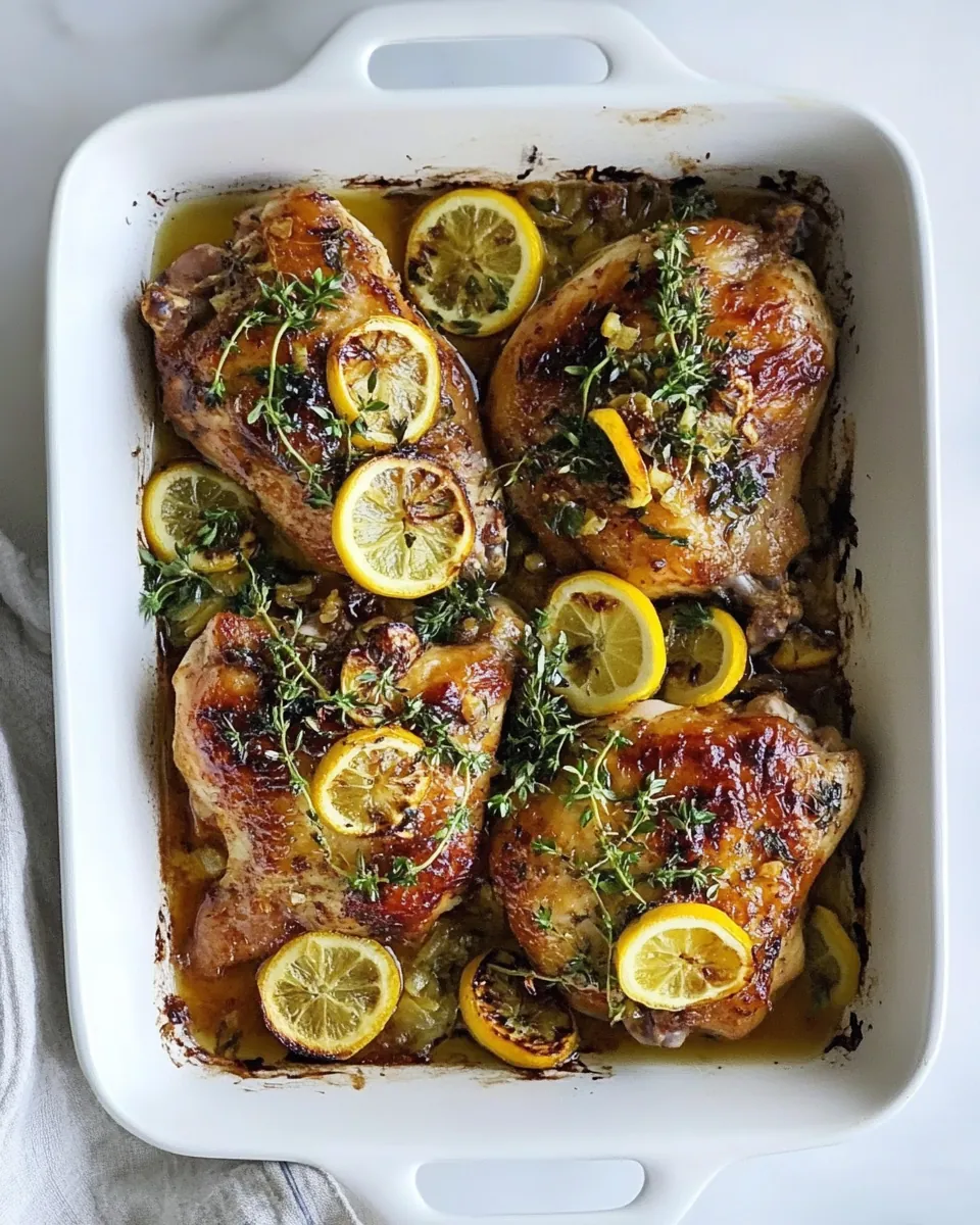 Meyer Lemon Roasted Chicken