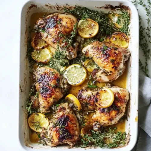 Meyer Lemon Roasted Chicken