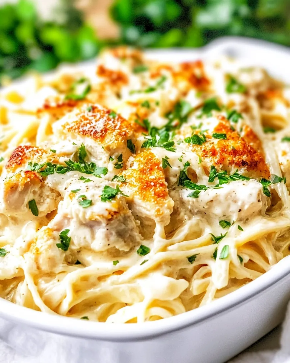 Million Dollar Chicken Alfredo