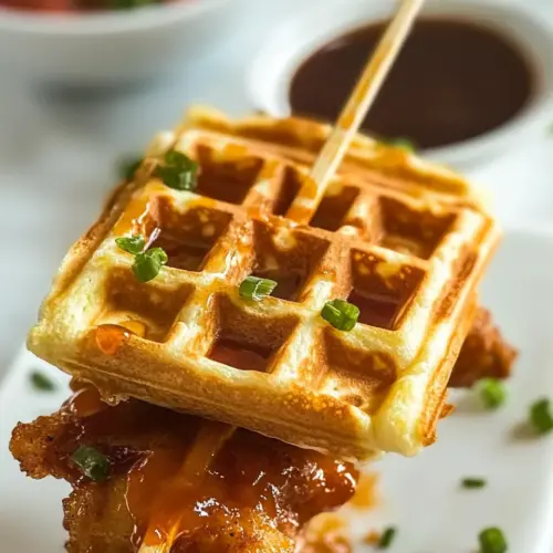 Mini Chicken and Waffles Recipe