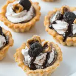Mini Cookies and Cream Hazelnut Pies