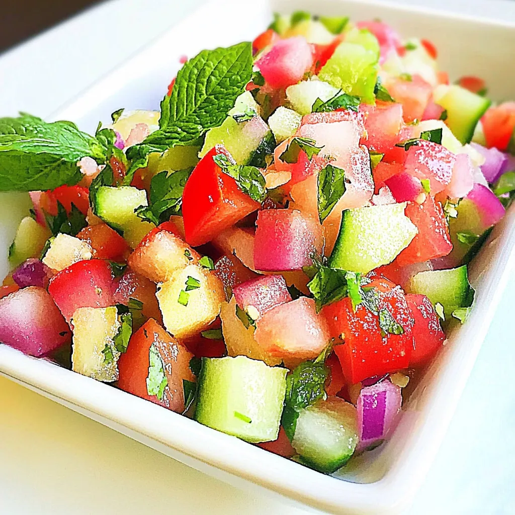 Mojito Melon Salsa