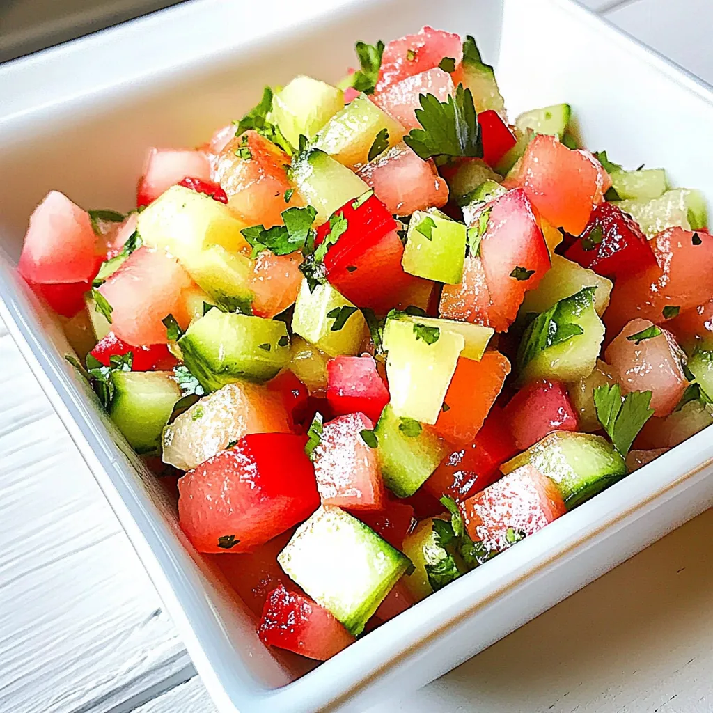 Mojito Melon Salsa