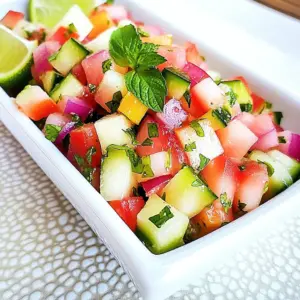 Mojito Melon Salsa