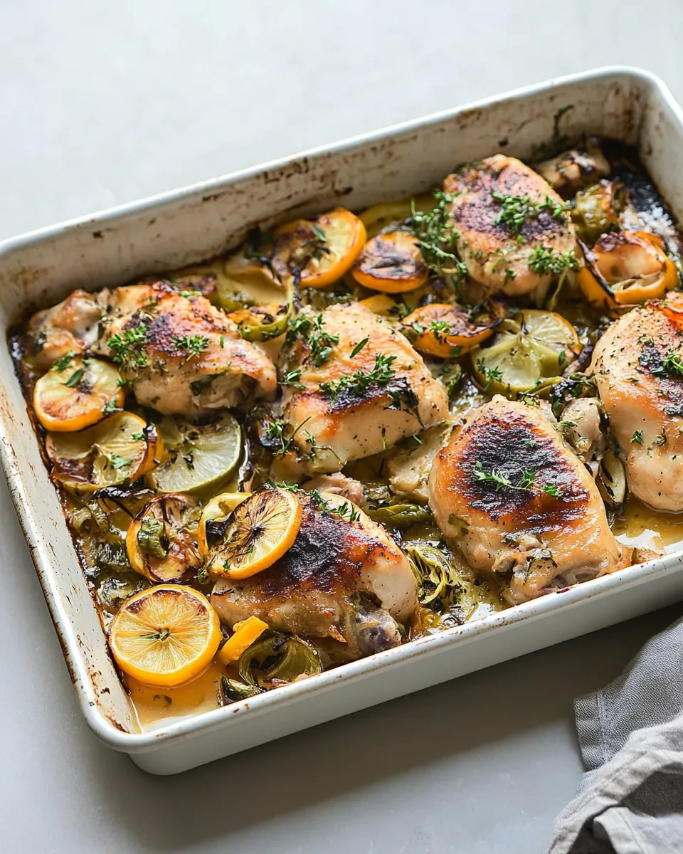 Mojo Sheet Pan Chicken
